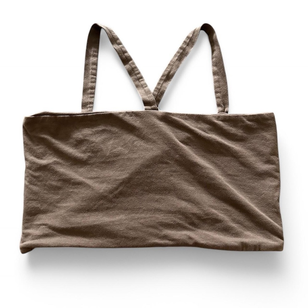 Cotton On Brown Crop Top